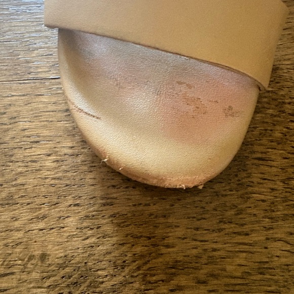 Madewell Women's Tan Double-Strap Slide Mules - Picture 4 of 6